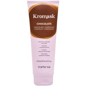 Inebrya Kromask - maska koloryzująca do włosów, różne kolory, 250ml Chocolate | Brązowy
