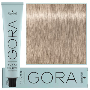 Schwarzkopf Professional Igora Royal Highlifts - farba do włosów o rozjaśniającej formule 60ml 12-91 | Bardzo Jasny Blond Popielato-Cendrowy