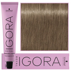 Schwarzkopf Professional Igora Royal Fashion Lights – nadająca blasku farba do włosów, 60ml L-24 | Blond Miedziano Beżowy