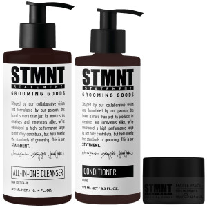 STMNT Pasta Matująca 10 ml + Szampon 300 ml + Odżywka 275 ml - zestaw do pielęgnacji i stylizacji