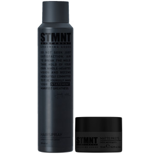 STMNT Pasta Matująca 10 ml + Lakier do Włosów 200 ml - profesjonalny zestaw do stylizacji
