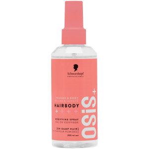 Schwarzkopf OSIS+ HAIRBODY, ekstremalnie lekki spray przygotowujący do stylizacji 200ml