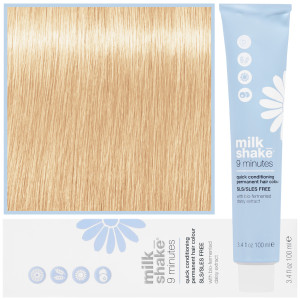 Milk Shake 9 Minutes - farba do włosów, pełna paleta kolorów, 100ml 9,0 | 9NN || Intensywny Bardzo Jasny Blond