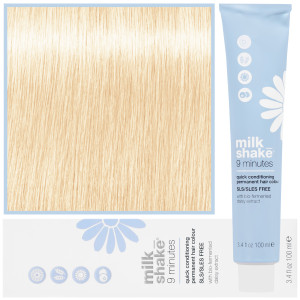 Milk Shake 9 Minutes - farba do włosów, pełna paleta kolorów, 100ml 10,0 | 10NN || Intensywny Platynowy Najjaśniejszy Blond