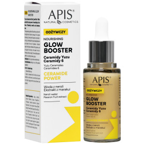 Apis Ceramide Power Glow Booster - odżywcze serum z kwasem hialuronowym, 30ml