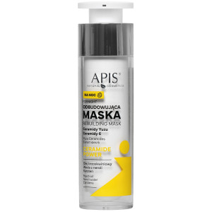 Apis Ceramide Power - odbudowująca maska na noc z olejem brzoskwiniowym, 50ml