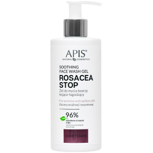 Apis Rosacea Stop - kojący żel do mycia twarzy, skóra wrażliwa, 300ml