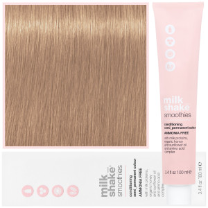 Milk Shake Smoothie Semi-Perm - farba do włosów bez amoniaku, paleta kolorów, 100ml 9,13 | 9AG || Bardzo Jasny Złocisty Popielaty Blond