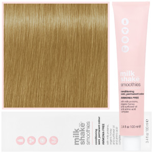 Milk Shake Smoothie Semi-Perm - farba do włosów bez amoniaku, paleta kolorów, 100ml 8 | 8N || Jasny Blond