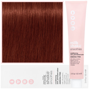 Milk Shake Smoothie Semi-Perm - farba do włosów bez amoniaku, paleta kolorów, 100ml 7,43 | 7CG || Średni Miedziany Złocisty Blond