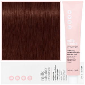 Milk Shake Smoothie Semi-Perm - farba do włosów bez amoniaku, paleta kolorów, 100ml 6,43 | 6CG || Ciemny Miedziany Złoty Blond
