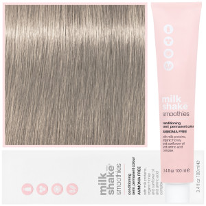 Milk Shake Smoothie Semi-Perm - farba do włosów bez amoniaku, paleta kolorów, 100ml 10.16 | 10AR | Popielato-czerwony platynowy najjaśniejszy blond