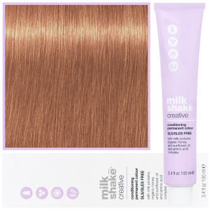 Milk Shake Creative - farba do włosów, pełna paleta kolorów, 100ml 9,84 | 9BC || Bardzo Jasny Miedziany Kasztanowy Blond