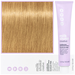 Milk Shake Creative - farba do włosów, pełna paleta kolorów, 100ml 9,0 | 9NN || Intensywny Bardzo Jasny Blond