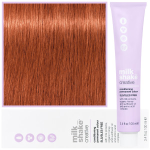 Milk Shake Creative - farba do włosów, pełna paleta kolorów, 100ml 8,4 | 8C || Jasny Miedziany Blond
