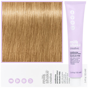 Milk Shake Creative - farba do włosów, pełna paleta kolorów, 100ml 8 | 8N || Jasny Blond