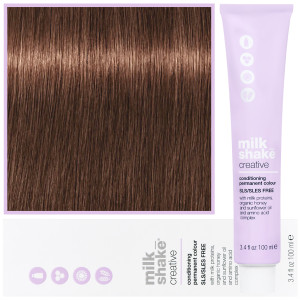 Milk Shake Creative - farba do włosów, pełna paleta kolorów, 100ml 7,35 | 7GM || Średni Mahoniowy Złoty Blond