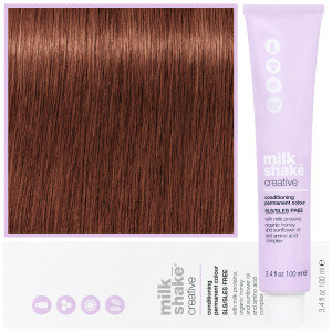 Milk Shake Creative - farba do włosów, pełna paleta kolorów, 100ml 7,34 | 7GC || Średni Miedziany Złoty Blond