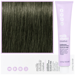 Milk Shake Creative - farba do włosów, pełna paleta kolorów, 100ml 7,11 | 7AA || Średni Intensywny Popielaty Blond