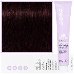 Milk Shake Creative - farba do włosów, pełna paleta kolorów, 100ml 6,61 | 6RA || Ciemny Popielaty Czerwony Blond