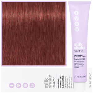 Milk Shake Creative - farba do włosów, pełna paleta kolorów, 100ml 6,6 | 6R || Ciemny Czerwony Blond