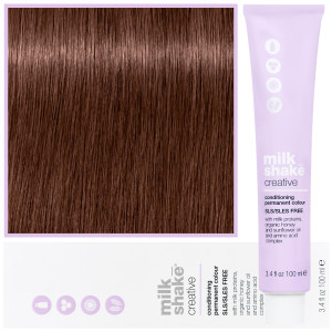 Milk Shake Creative - farba do włosów, pełna paleta kolorów, 100ml 6,43 | 6CG || Ciemny Miedziany Złoty Blond