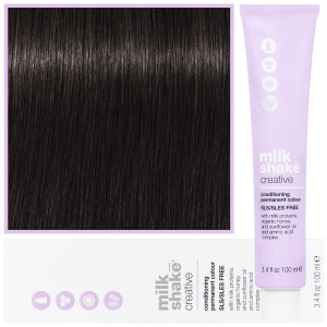 Milk Shake Creative - farba do włosów, pełna paleta kolorów, 100ml 6,35 | 6GM || Ciemny Mahoniowy Złoty Blond