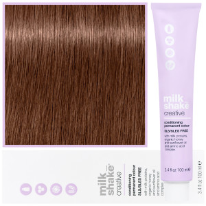 Milk Shake Creative - farba do włosów, pełna paleta kolorów, 100ml 6,34 | 6GC || Ciemny Miedziany Złoty Blond