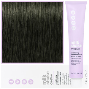 Milk Shake Creative - farba do włosów, pełna paleta kolorów, 100ml 6,11 | 6AA || Intensywny Ciemny Popielaty Blond