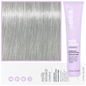 Milk Shake Creative - farba do włosów, pełna paleta kolorów, 100ml 10,17 | 10AV || Fioletowy Platynowy Popielaty Blond