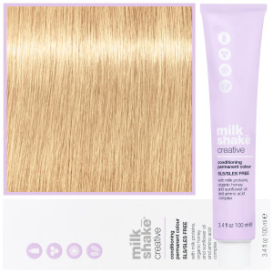 Milk Shake Creative - farba do włosów, pełna paleta kolorów, 100ml 10,0 | 10NN || Intensywny Platynowy Najjaśniejszy Blond