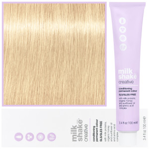 Milk Shake Creative - farba do włosów, pełna paleta kolorów, 100ml 10 | 10N || Najjasniejszy Platynowy Blond