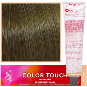 Wella Color Touch - profesjonalna farba do włosów bez amoniaku, 60 ml 6/0 Ciemny Blond
