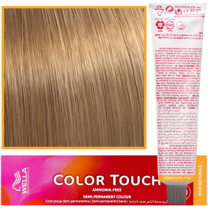 Wella Color Touch - profesjonalna farba do włosów bez amoniaku, 60 ml 8/35 Jasnozłoty mahoniowy blond