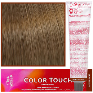 Wella Color Touch - profesjonalna farba do włosów bez amoniaku, 60 ml 7/7 Sarni Brąz
