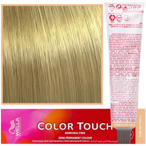 Wella Color Touch - profesjonalna farba do włosów bez amoniaku, 60 ml 10/0 Platynowy Blond