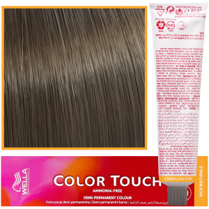 Wella Color Touch - profesjonalna farba do włosów bez amoniaku, 60 ml 7/97 Średni Brąz Cedrowo-Brązowy