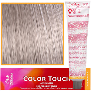 Wella Color Touch - profesjonalna farba do włosów bez amoniaku, 60 ml 9/96 Bardzo Jasny Blond Popielaty Fiolet