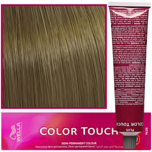Wella Color Touch - profesjonalna farba do włosów bez amoniaku, 60 ml 77/07 Intensywny Średni Blond Delikatnie Mahoniowy (Mokka)