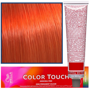 Wella Color Touch - profesjonalna farba do włosów bez amoniaku, 60 ml 0/34 Magiczny Koral - Złoto Miedziany
