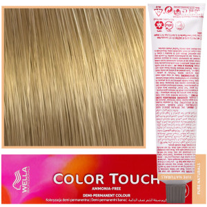 Wella Color Touch - profesjonalna farba do włosów bez amoniaku, 60 ml 9/0 Bardzo Jasny Blond