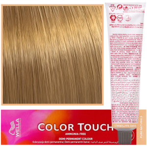 Wella Color Touch - profesjonalna farba do włosów bez amoniaku, 60 ml 9/03 Beżowy Rozświetlony Blond