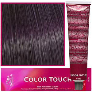 Wella Color Touch - profesjonalna farba do włosów bez amoniaku, 60 ml 33/06 Blond Intensywny Ciemny Brąz Delikatnie Mahoniowy