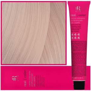 RR Line Real Color Crema - profesjonalna farba do włosów, 100ml 10.01 | Blond Naturalny Platynowy Popielaty