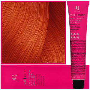 RR Line Real Color Crema - profesjonalna farba do włosów, 100ml 8.44 | Jasny Blond Intensywnie Miedziany