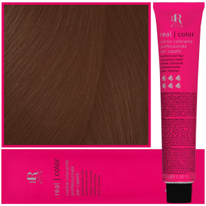 RR Line Real Color Crema - profesjonalna farba do włosów, 100ml 8.34 | Jasny Blond Złoto Miedziany