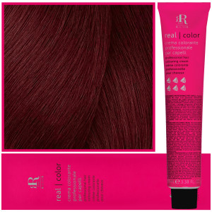 RR Line Real Color Crema - profesjonalna farba do włosów, 100ml 6.66 | Ciemny Blond Intensywnie Czerwony