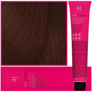 RR Line Real Color Crema - profesjonalna farba do włosów, 100ml 6.4 | Ciemny Blond Miedziany