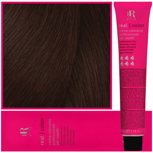 RR Line Real Color Crema - profesjonalna farba do włosów, 100ml 6.34 | Ciemny Blond Złoto Miedziany