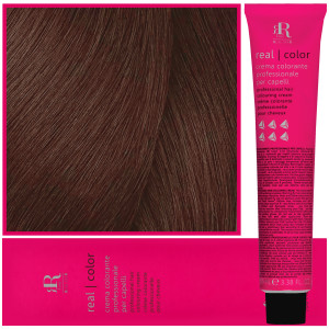 RR Line Real Color Crema - profesjonalna farba do włosów, 100ml 6.32 | Ciemny Beżowy Blond
